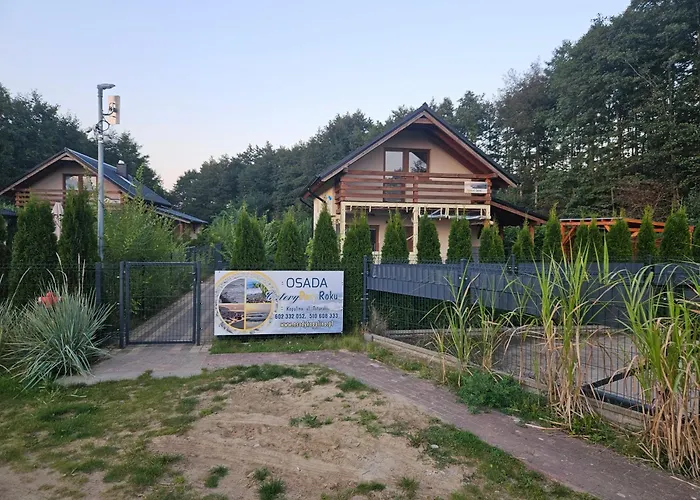 Osada Cztery Pory Roku -dom Lato Сasa de vacaciones Kopalino